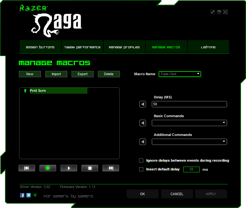 Razer Naga Molten Special Edition