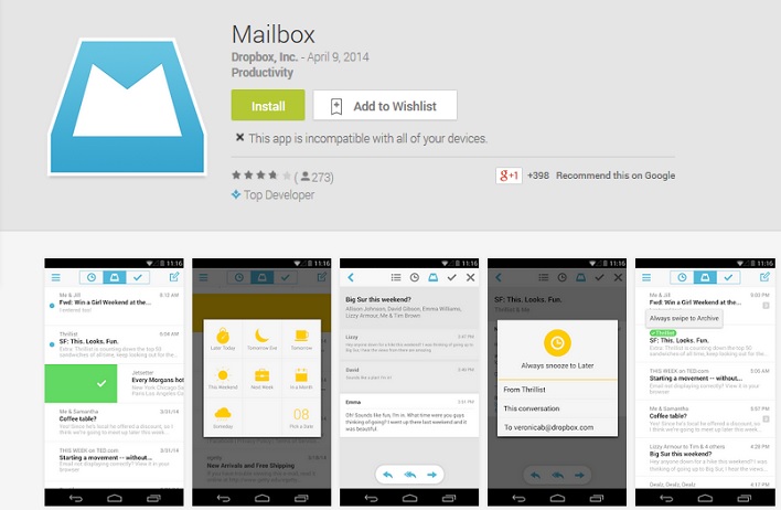 Mailbox-for-android