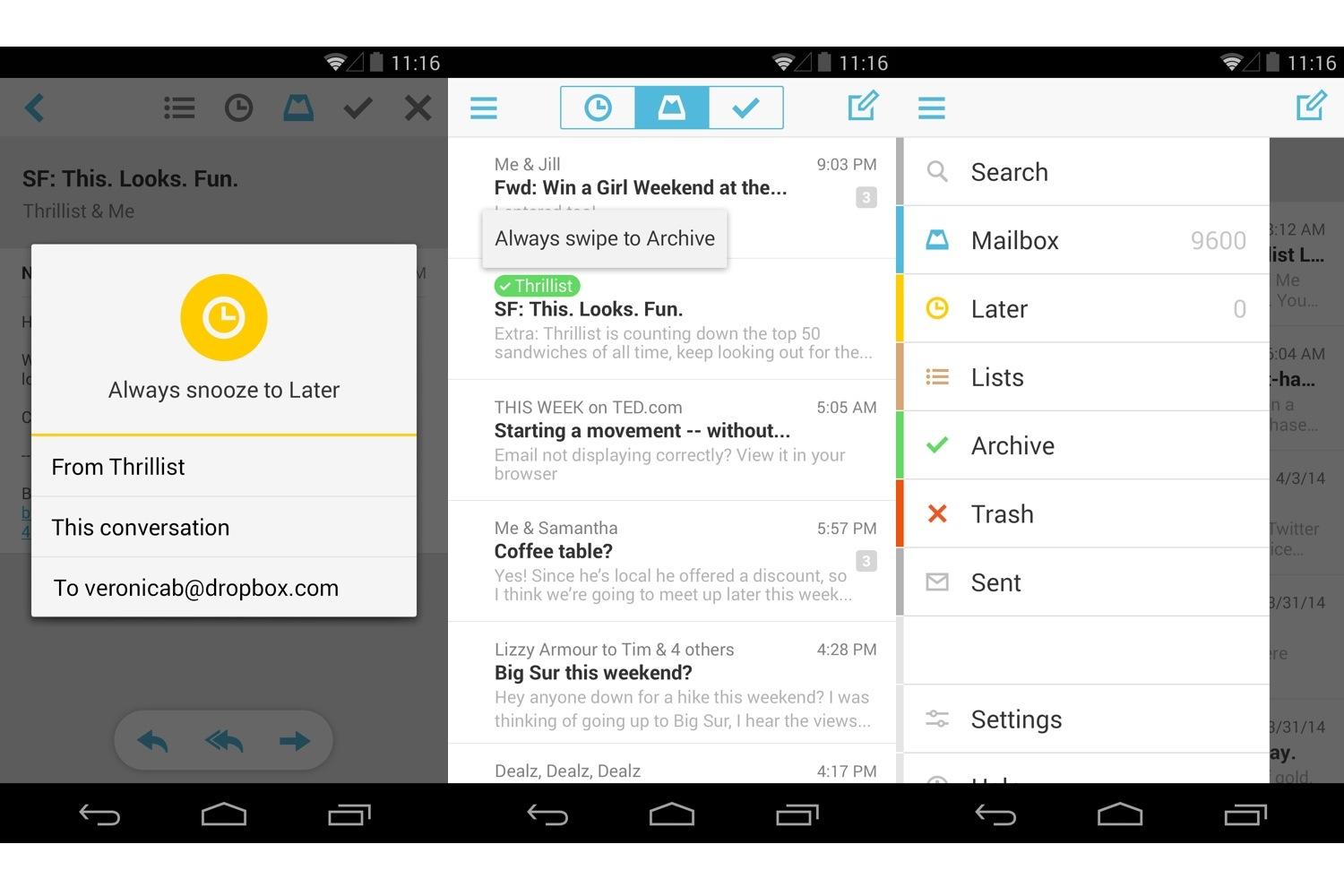 Mailbox Android 1