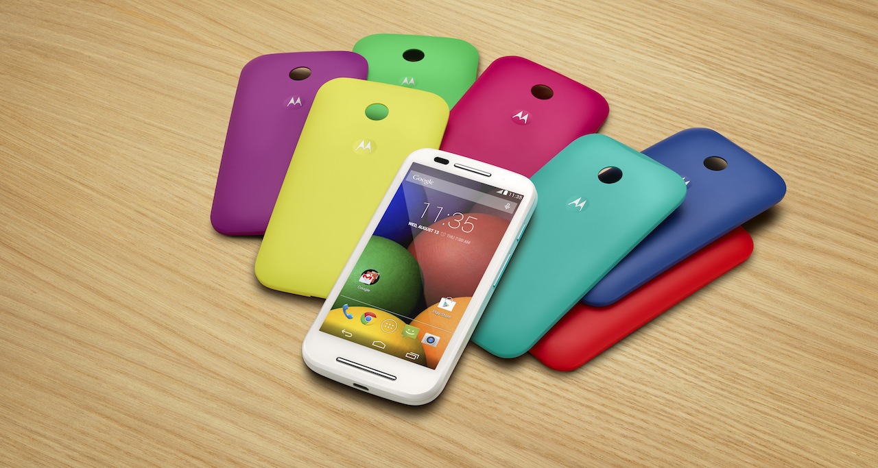 Moto E White Shells
