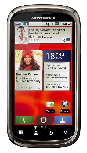 (CES 2011) أطلقت شركة Motorola هاتفها CLIQ 2