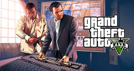 New-Grand-Theft-Auto-5-Artwork-Shows-Protagonists-and-Other-Characters-logo