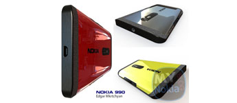هاتف Nokia Lumia 990 سيأتي بشاشة تدعم دقة Full HD