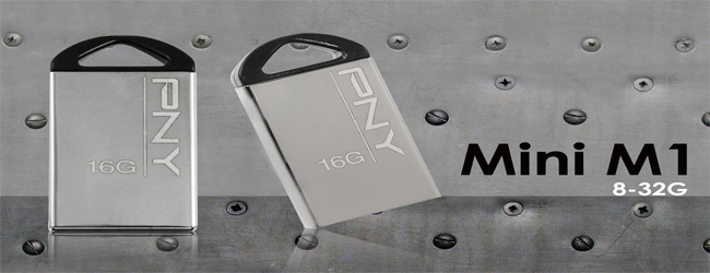 ذاكرة فلاش Mini M1 USB الجديدة من PNY ذاكرة فلاش Mini M1 USB الجديدة من PNY