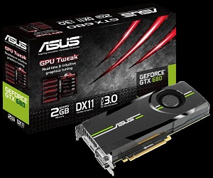 PR ASUS GTX 680 Graphics Card with New Box Design