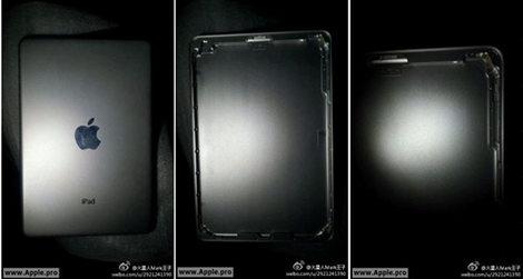 ظهور صور لهيكل الجهاز اللوحي iPad Mini