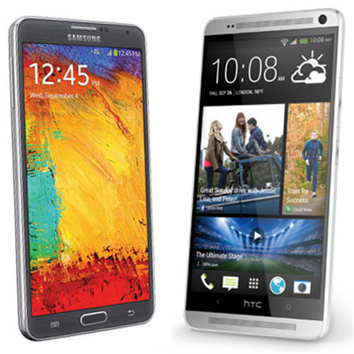 HTC One max في مواجهة Samsung Galaxy Note 3 : من الأفضل ؟