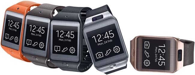 شركة Samsung تعلن عن مجموعة جديدة من الساعات الذكية Gear 2 شركة Samsung تعلن عن مجموعة جديدة من الساعات الذكية Gear 2