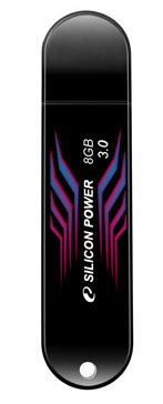 ذواكر الفلاش Silicon Power Blaze B10 USB 3.0 تقوم بتغيير لون النقش الخاص بها بحسب حرارتها !