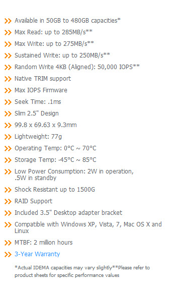 OCZ-Vertex-II-Specs