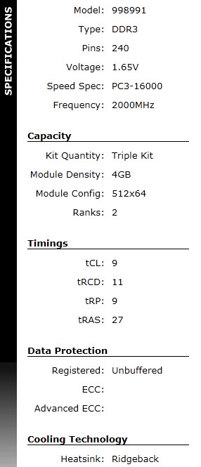 Mushkin Ridgeback DDR3 16000 CL9 Triple Channel Kit Review- Arabhardware.net