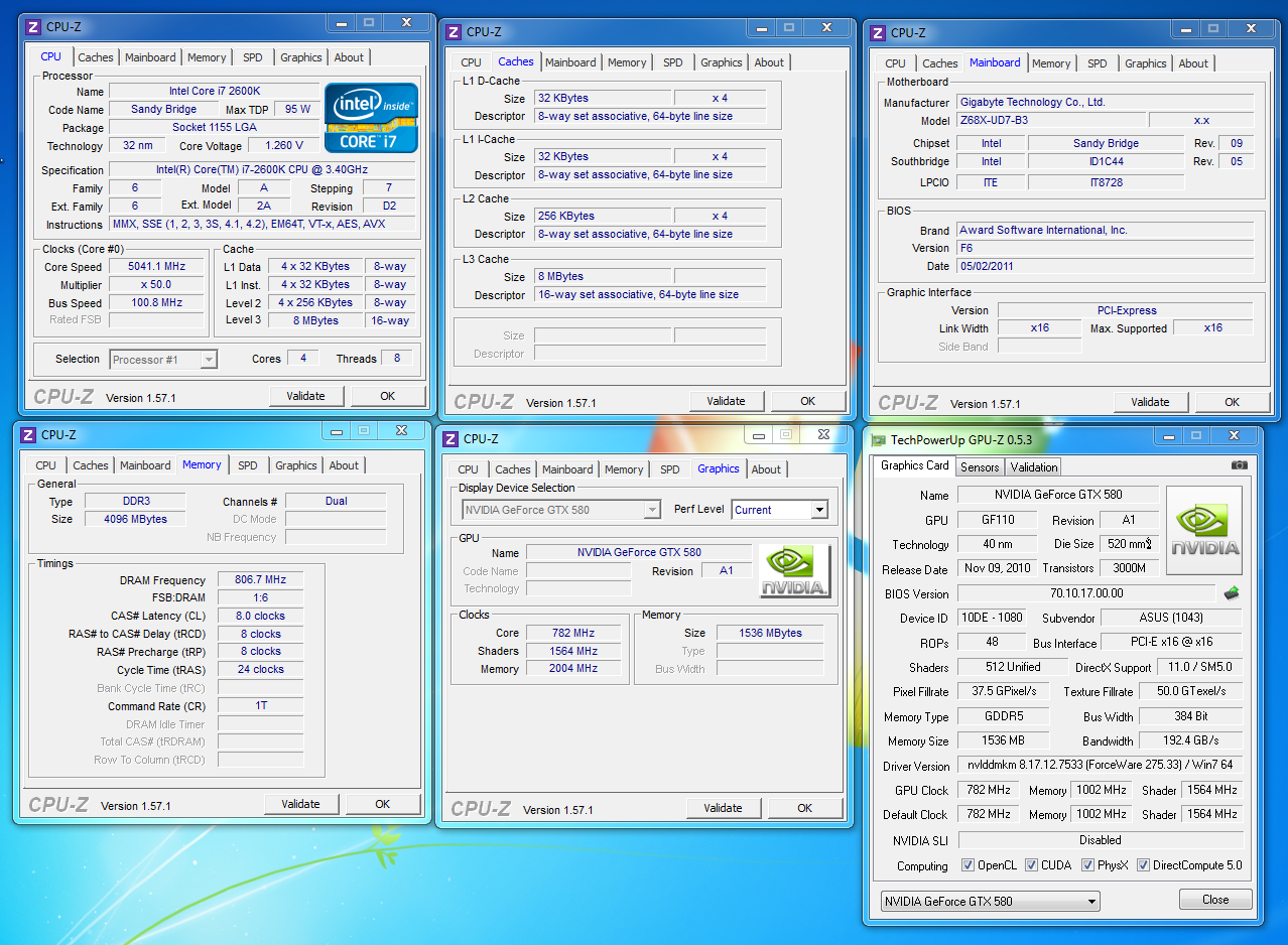 Asus GTX580 DirectCU II Review - Arabhardware.net