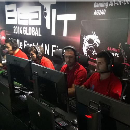 احداث فعاليات مسابقة MSI Beat IT في دبي احداث فعاليات مسابقة MSI Beat IT في دبي