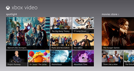 Xbox-on-Windows-8 Xbox-Video-logo