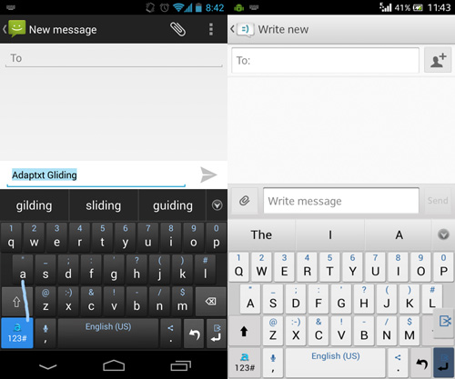 أفضل 7 تطبيقات لوحة المفاتيح لنظام اندرويد adaptxt-keyboard