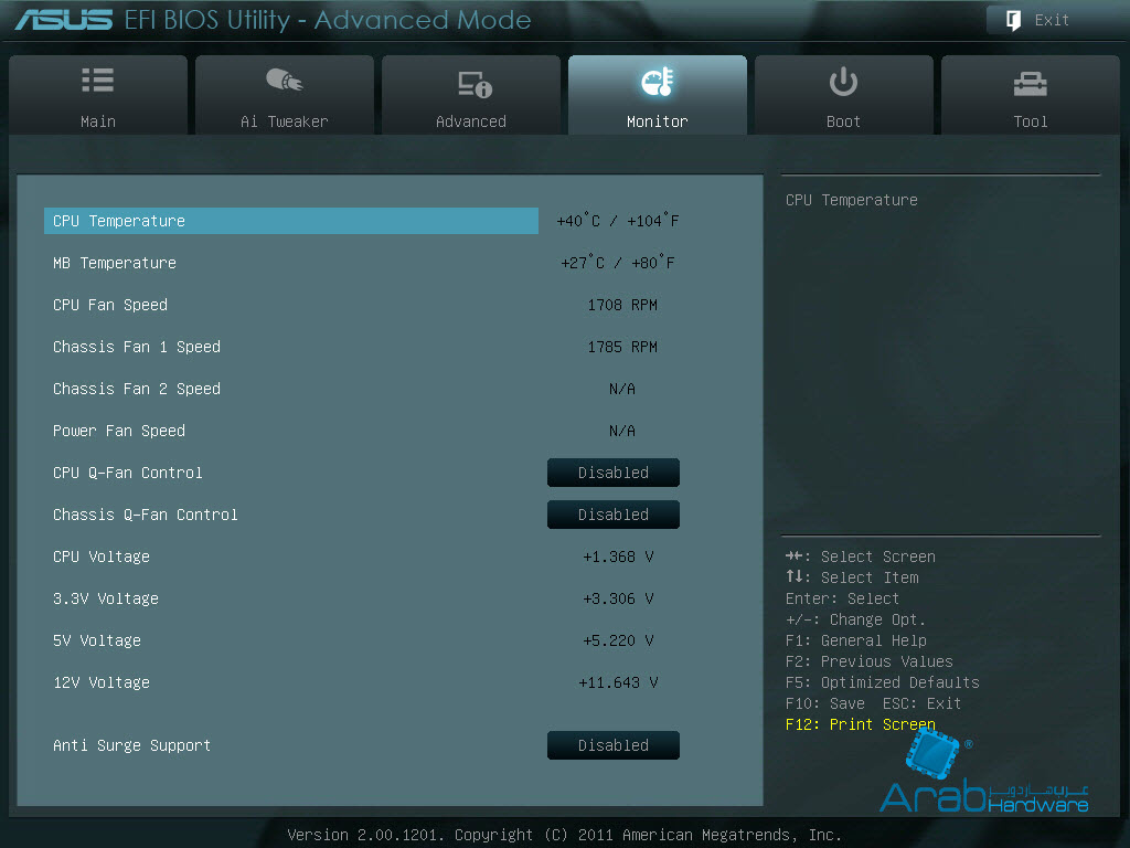 Asus F1A75-V PRO Motherboard Review - Arabhardware