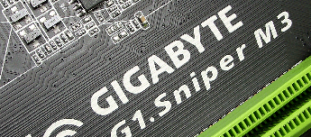 نظرة على لوحة Gigabyte G1.Sniper M3 نظرة على لوحة Gigabyte G1.Sniper M3