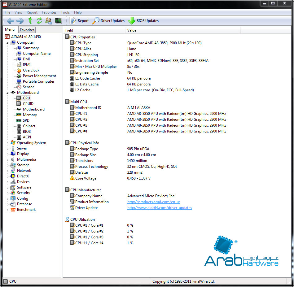 Asus F1A75-V PRO Motherboard Review - Arabhardware