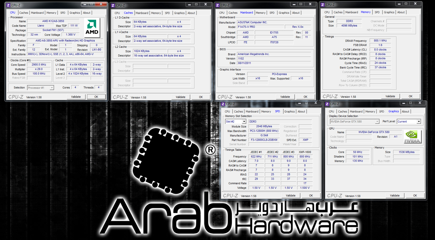 Asus F1A75-V PRO Motherboard Review - Arabhardware