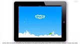 تسريب فيديو من شركات سكايب حول انطلاق التطبيق قريبا لاجهزة الاى باد من أبل skype