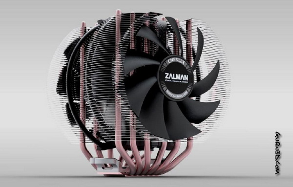 (صورة) مشتت Zalman CNPS 12X بتصميم جديد كلياً