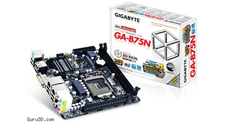 gigabyte ga b75n mini itx motherboard-logo