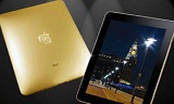جهاز الآي باد مصنوع من الذهب الخالص عيار 24 والأحجار الكريمة والماس ipad