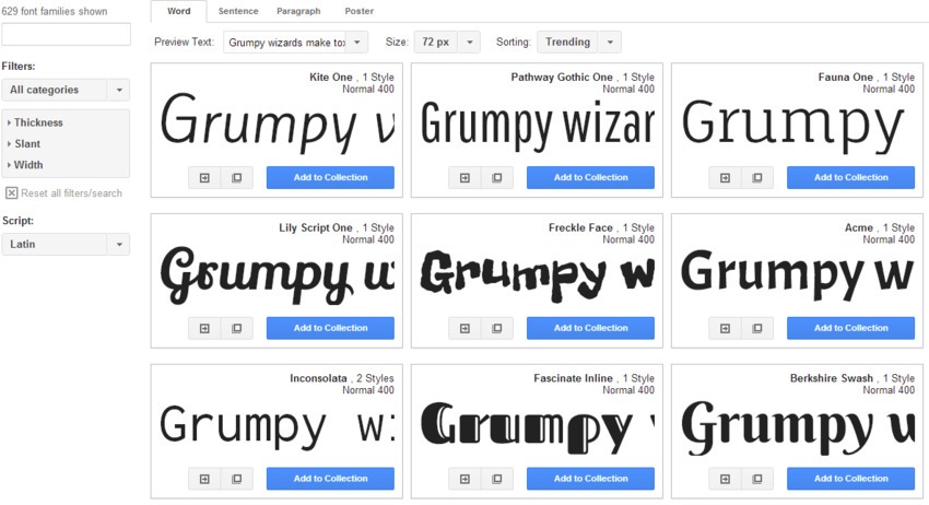 google-fonts