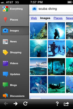 تحديث كبير لبرنامج Google Mobile الخاص بهواتف آيفون