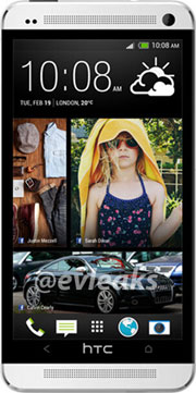 htc one breaks cover in a leaked allegedly official press photo