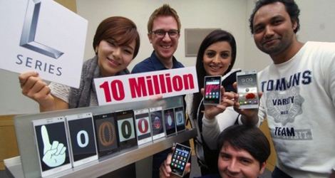 lg announces 10 million lseries android smartphones sold-logo