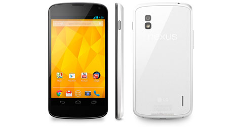 lg officially announces white nexus 4 coming in late may-logo
