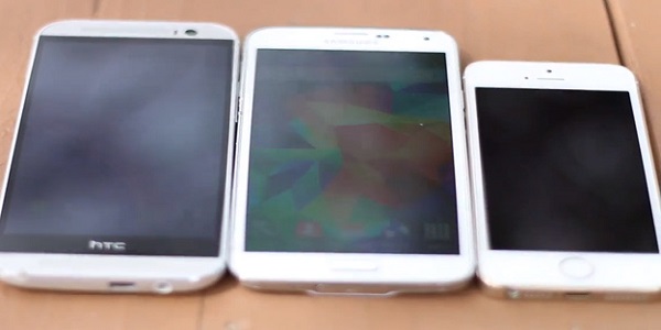 فيديو : اختبار مقاومة السقوط لأجهزة iPhone 5S-Galaxy S5-HTC M8 فيديو : اختبار مقاومة السقوط لأجهزة iPhone 5S-Galaxy S5-HTC M8