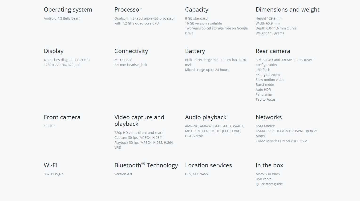 nexusae0 specs