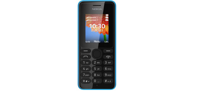 نوكيا تكشف عن هاتفي 108 و 108 Dual SIM, بسعر 29$