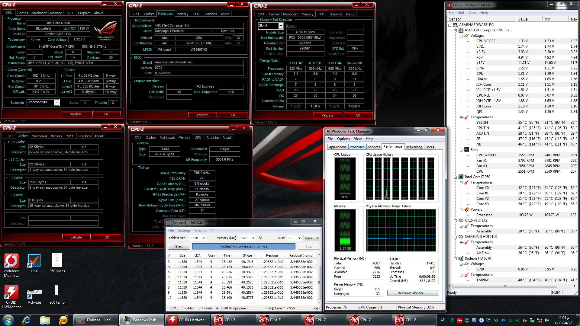 4.0 GHz Overclock