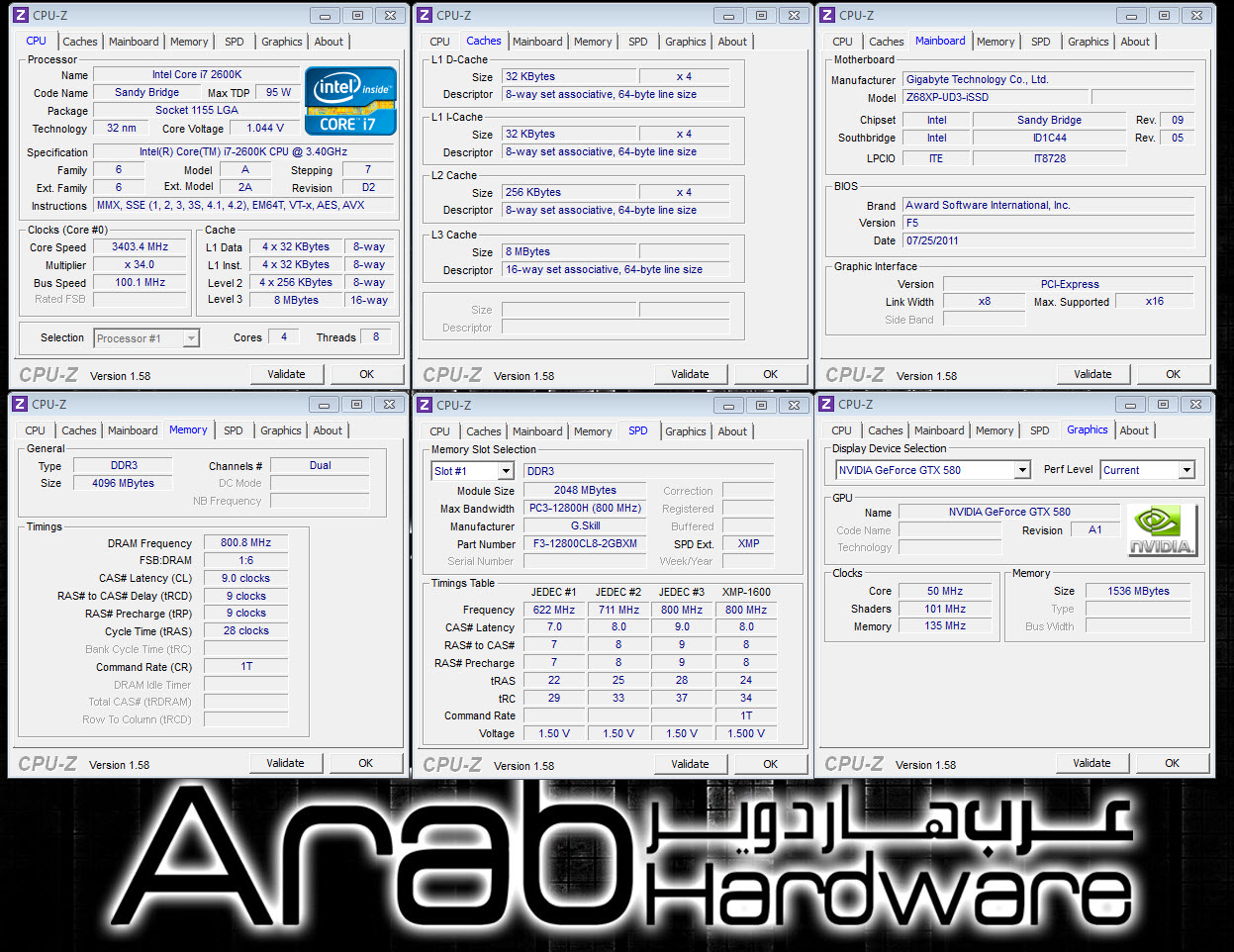 Gigabyte GA-Z68XP-UD3-iSSD Review - Arabhardware