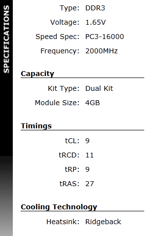 Mushkin Ridgeback DDR3 CL9 Dual Channel Kit 8GB Review- Arabhardware.net