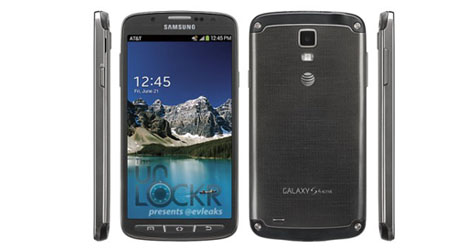 samsung galaxy s4 active for at t press image leaks-logo