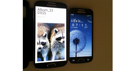 samsung galaxy s4 mini live photos appear packs dualcore cpu-logo