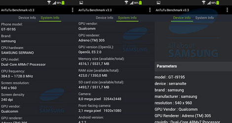 samsung galaxy s4 mini specs leak same chipset as mega 63-logo