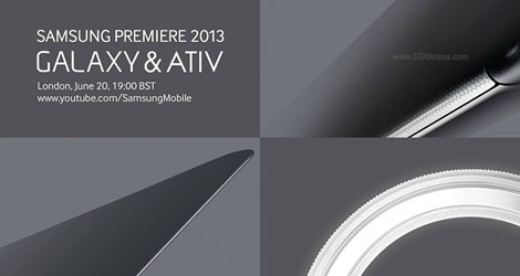 samsung to hold galaxy and ativ event on june 20-logo