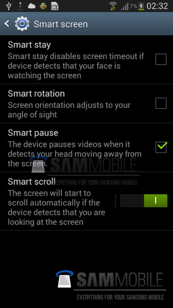 screenshots confirm smart scroll and smart pause for galaxy s iv-01