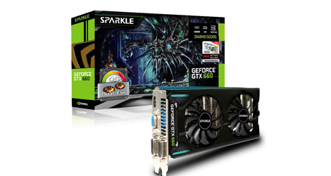 sparkle dual fan series sparkle gtx 660-logo