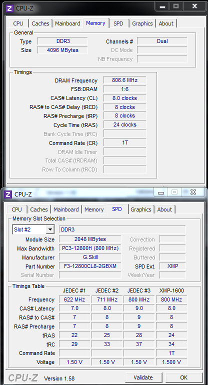 G.Skill RipHawsX 1600MHz DDR3 CL8 (2GBx2) Review - Arabhardware