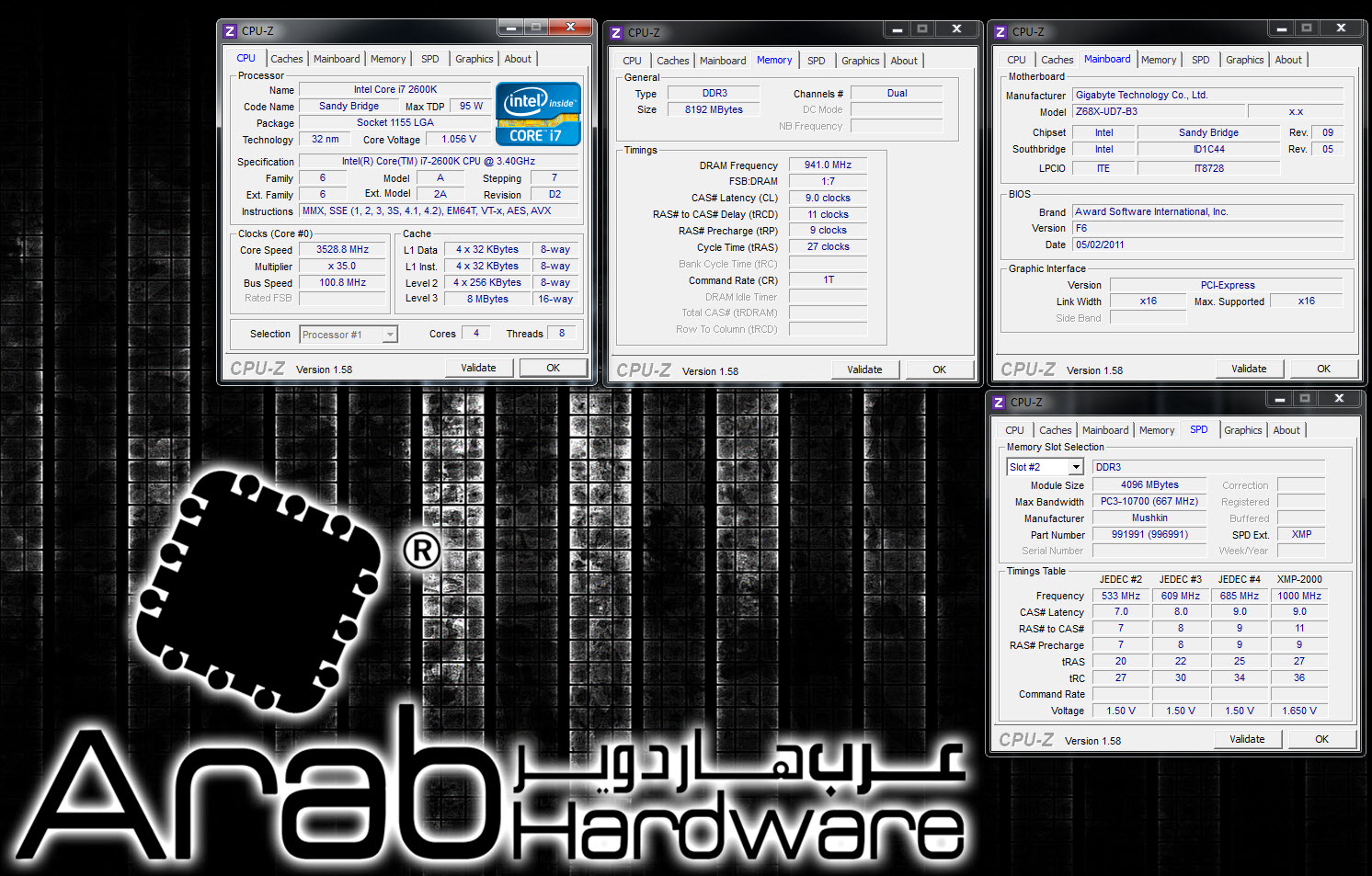 Mushkin Ridgeback DDR3 CL9 Dual Channel Kit 8GB Review- Arabhardware.net