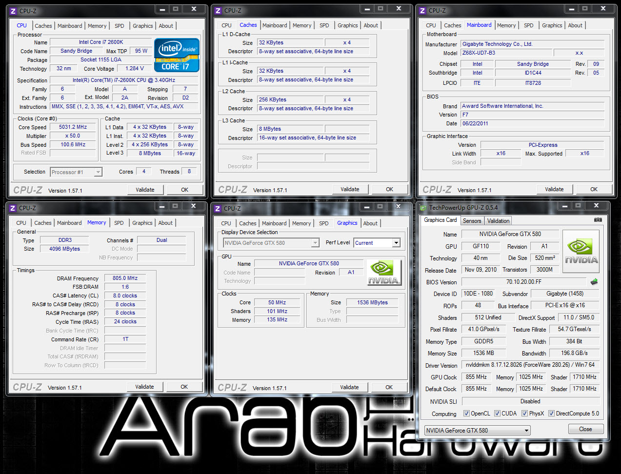 Gigabyte GTX580 SOC - Arabhardware's Reviews