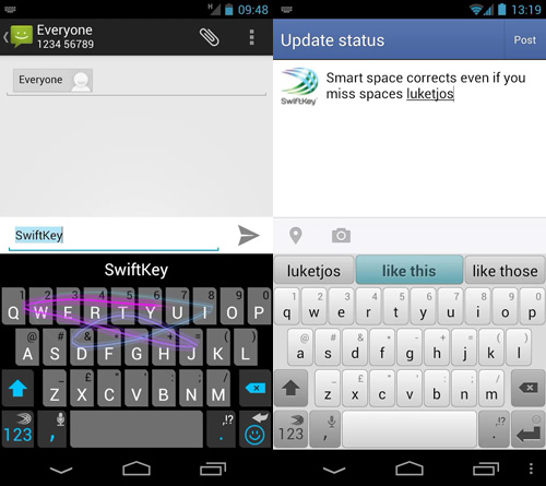 أفضل 7 تطبيقات لوحة المفاتيح لنظام اندرويد swiftkey-keyboard