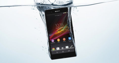 water and dust resistant sony xperia zr is in the works-logo
