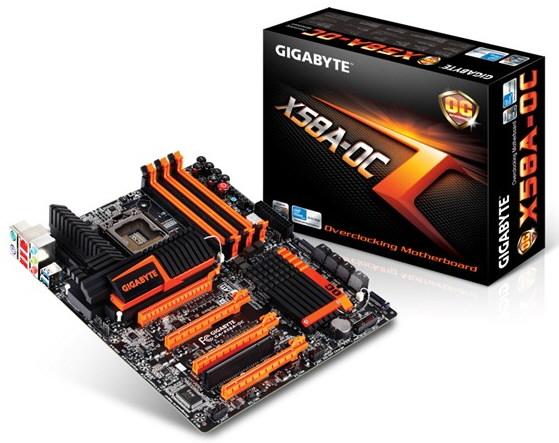 Gigabyte تبدأ بشحن لوحة X58A-OC إلى الأسواق